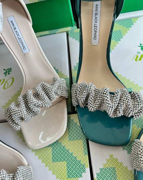 Shimmer Embellished High Heeled Stiletto